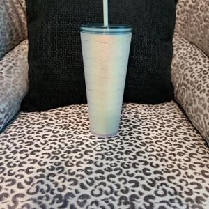 Starbucks Pastel Iridescent Mermaid Tale Tumbler